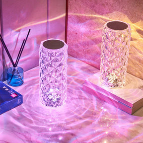 LED Crystal table lamp /مصباح طاولة كريستال LED