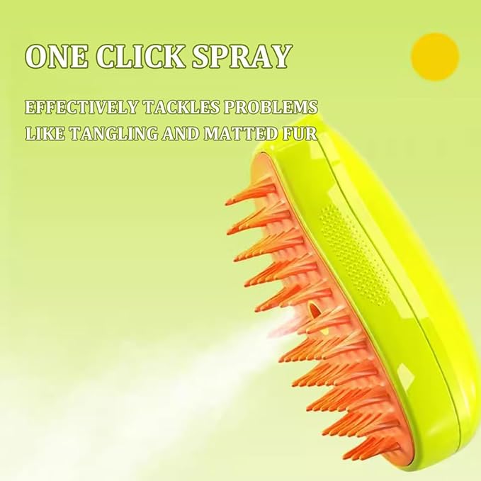 3 in 1 - Steamy Brush For Cats & Dogs