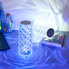 LED Crystal table lamp /مصباح طاولة كريستال LED