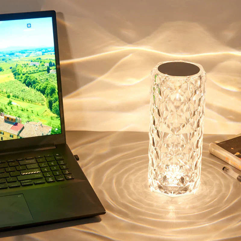 LED Crystal table lamp /مصباح طاولة كريستال LED