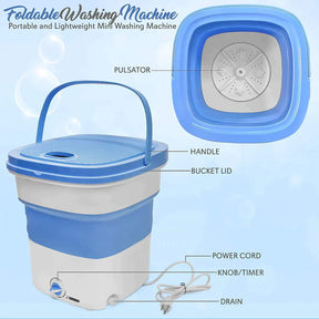 Foldable Mini Laundry Machine