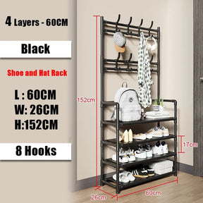 🔥HOT SALE 49% OFF🔥Multifunctional shoe and hat rack - FREE SHIPPING