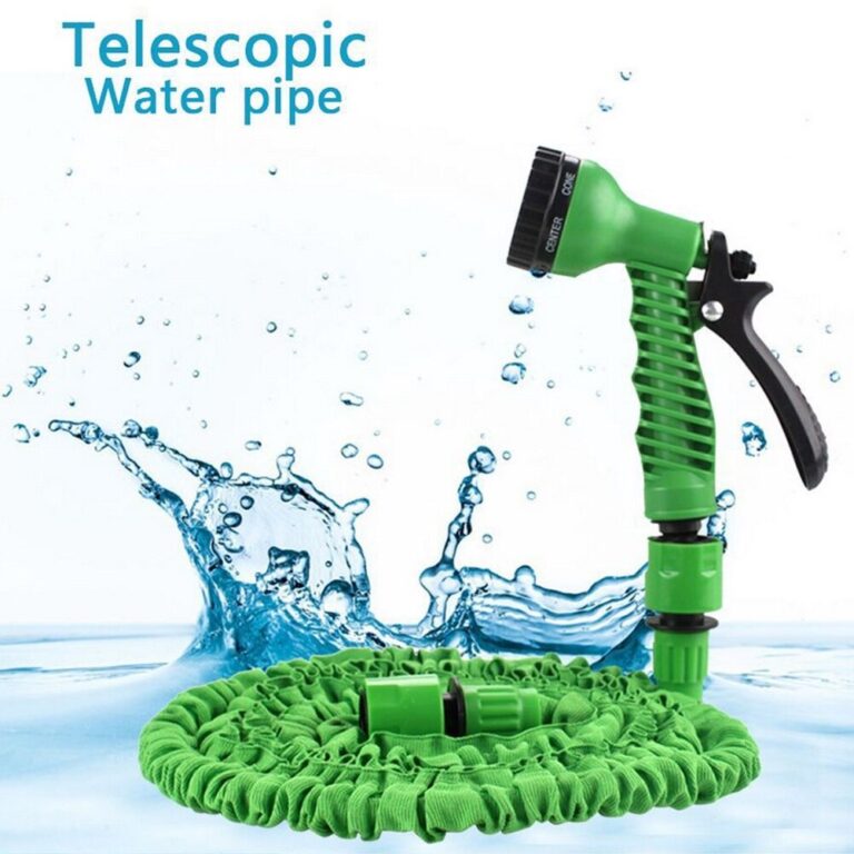 Expandable Garden Hose with Spray Nozzle